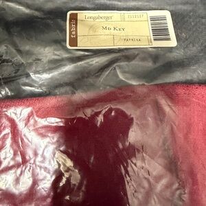 Longaberger Paprika Medium Key Basket Liner (NIP)